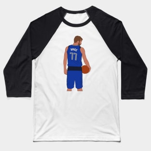 Luka Dončić Mavericks Baseball T-Shirt